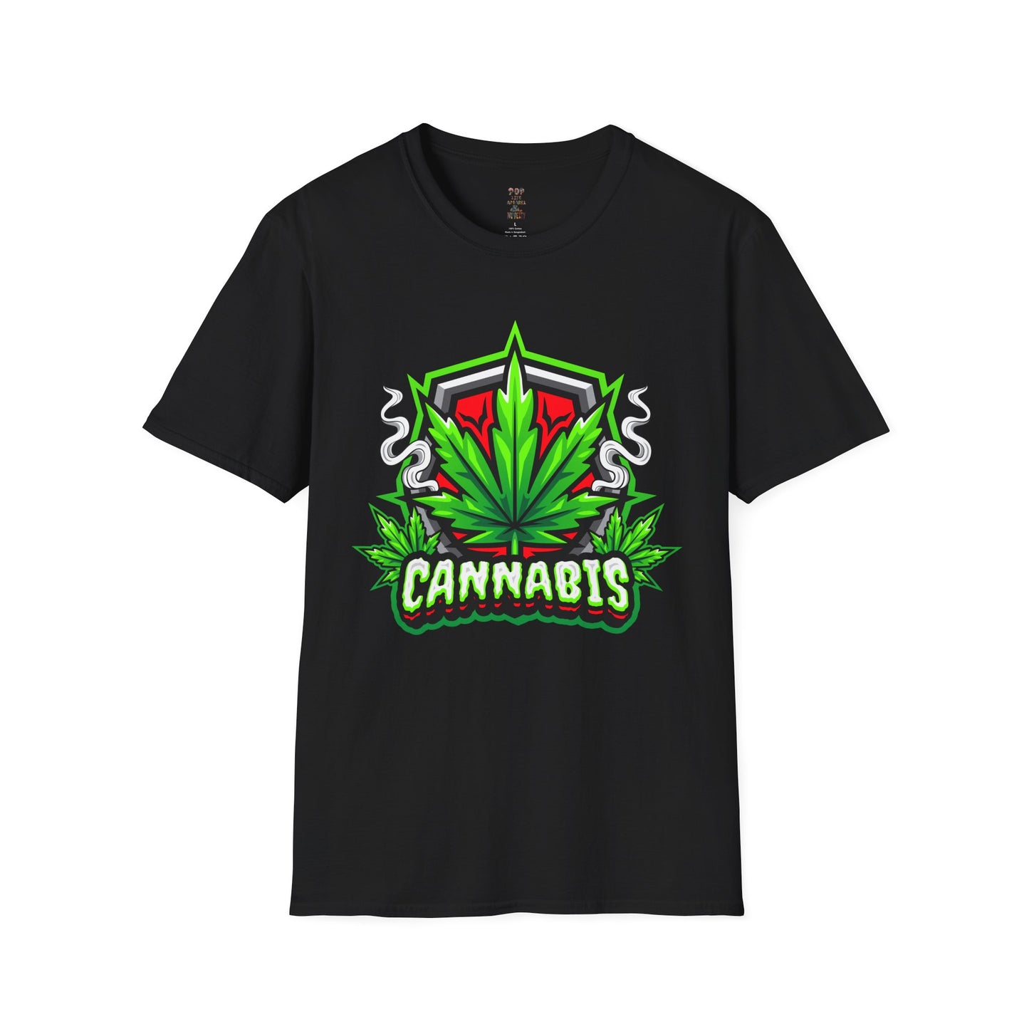 Cannabis Emblem Softstyle T-Shirt