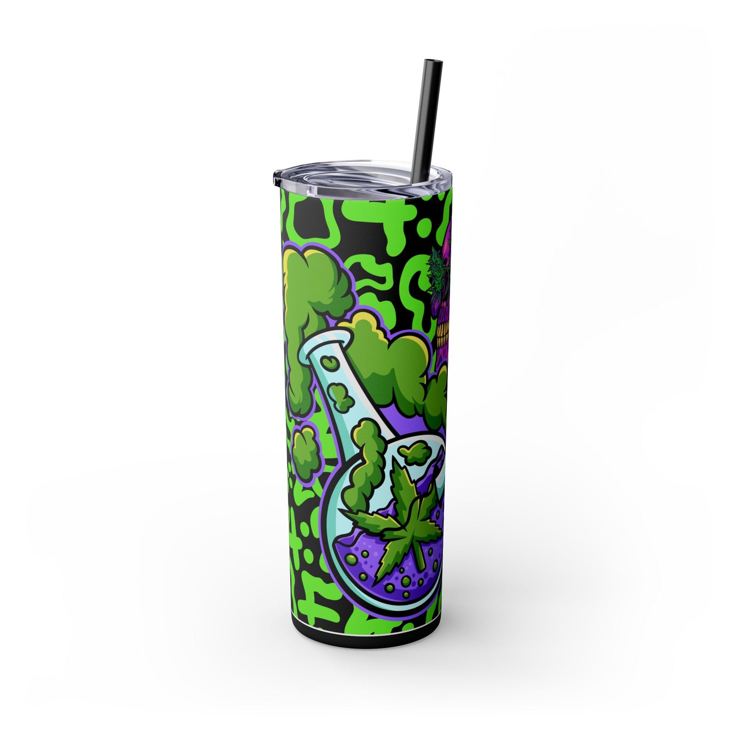 Psychedelic Kush Tumbler with Straw, 20oz