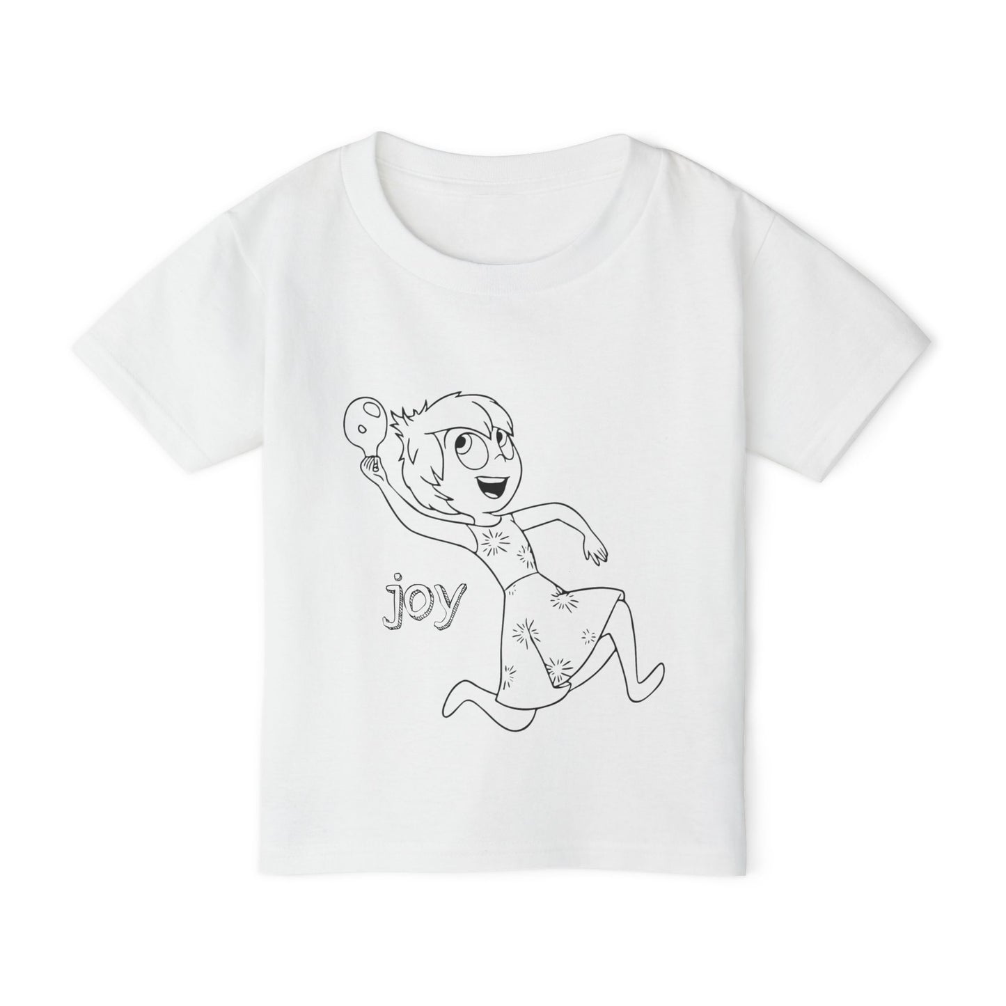 Joy Coloring Shirt Heavy Cotton™ Toddler T-shirt