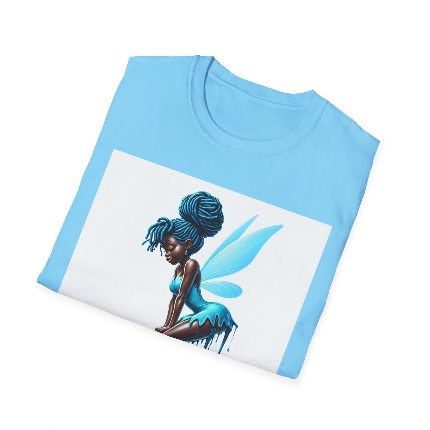 Blue Tink Unisex Softstyle T-Shirt