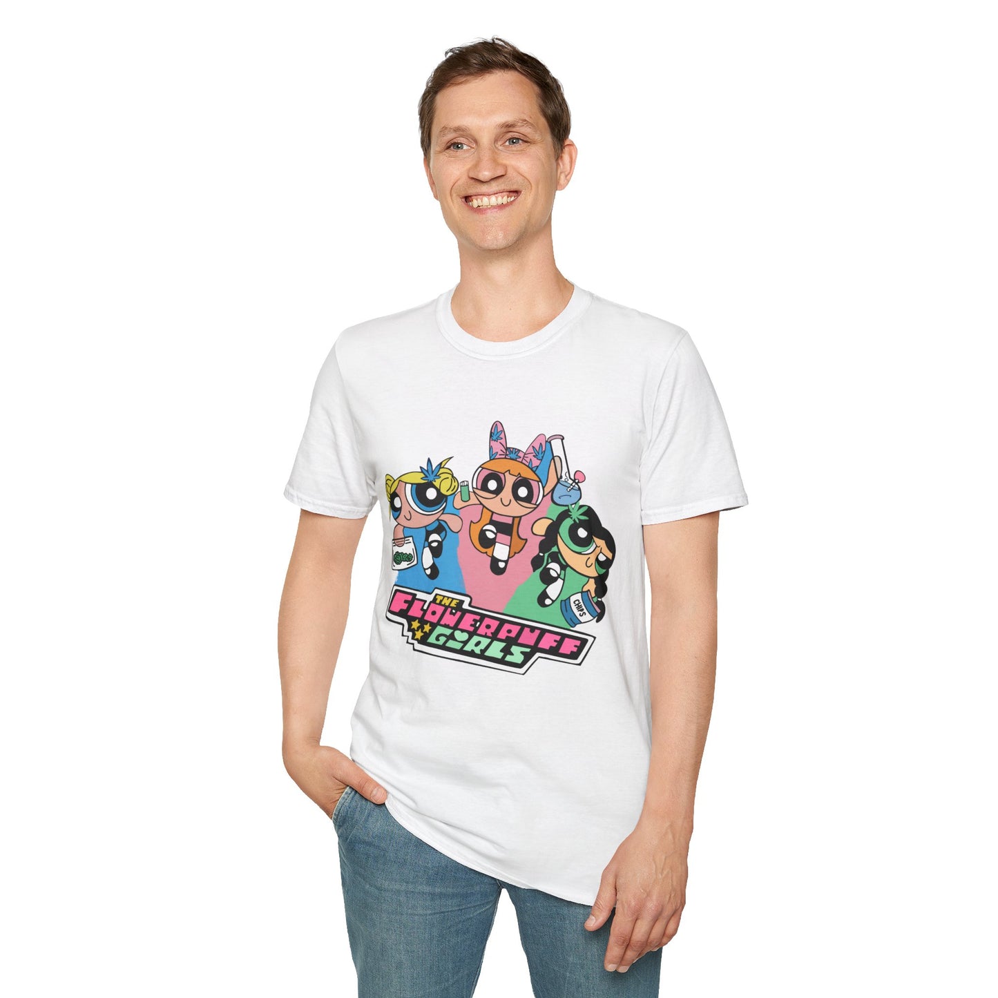 The Flowerpuff Girls Unisex Softstyle T-Shirt