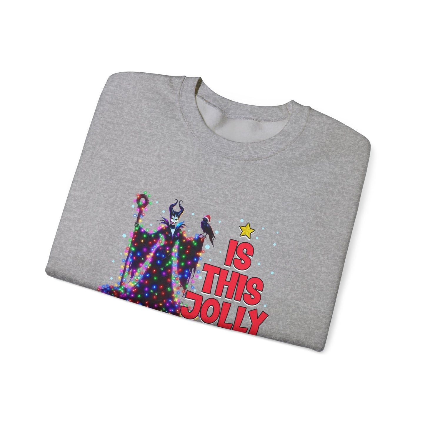 Is this Jolly Enough Unisex Heavy Blend™ Crewneck Sweatshirt