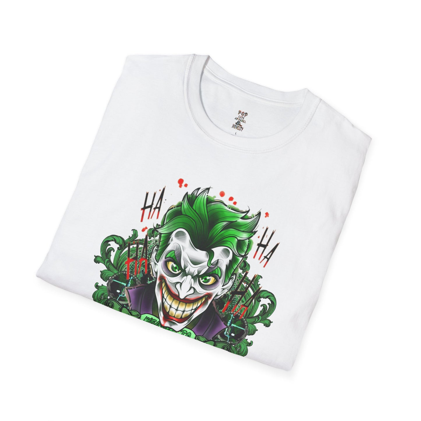 Joker Welcome to Halloween Unisex Softstyle T-Shirt