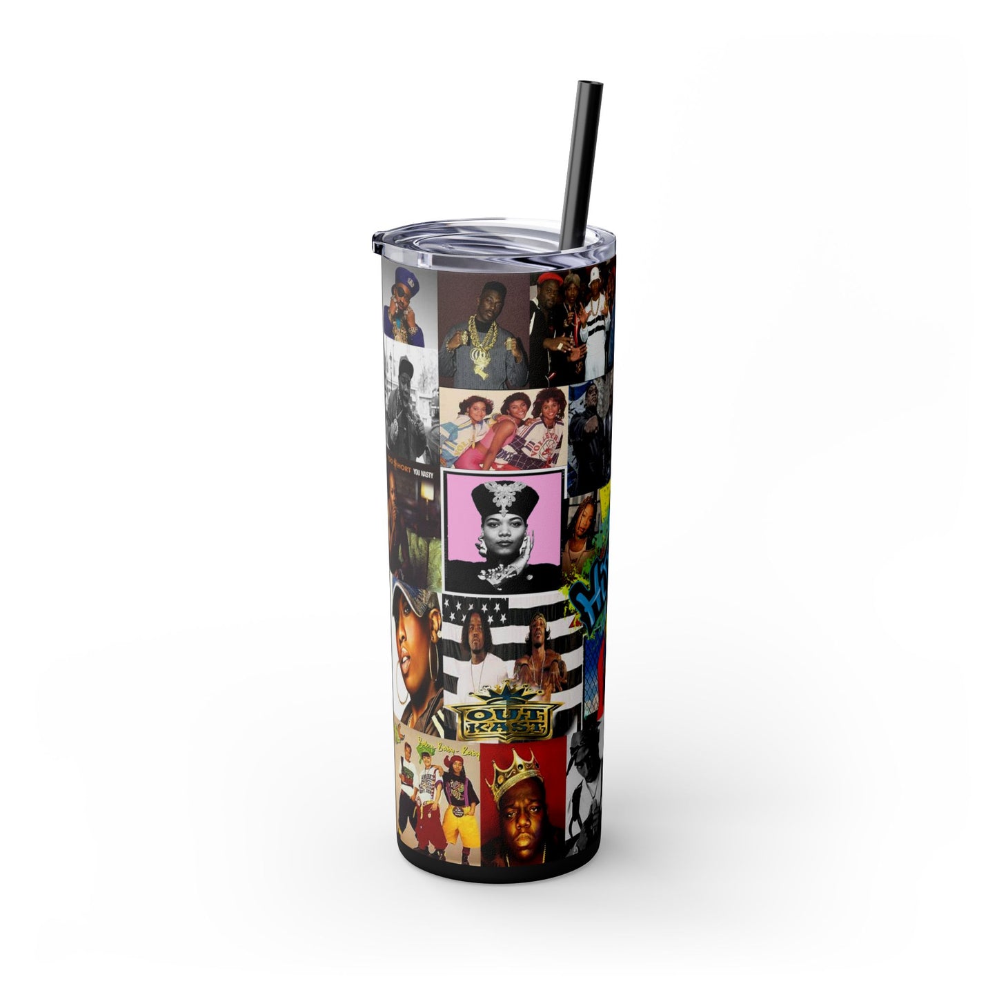 Hip Hop 50th Tumbler with Straw, 20oz