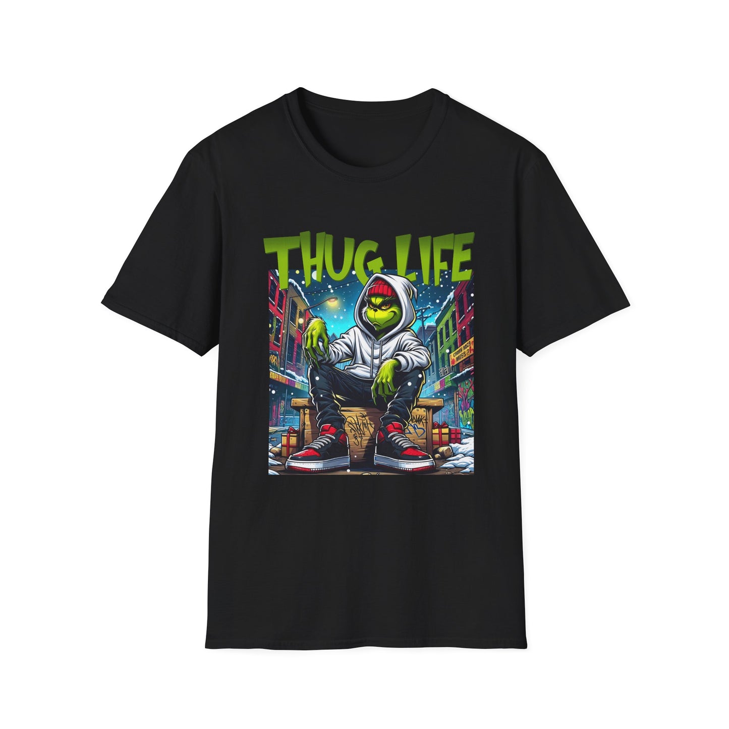 The Grinch Thug Life Softstyle T-Shirt