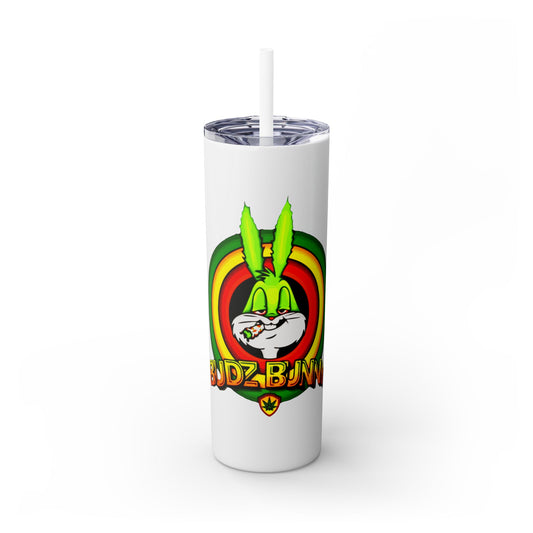 Budz Bunny Tumbler with Straw, 20oz