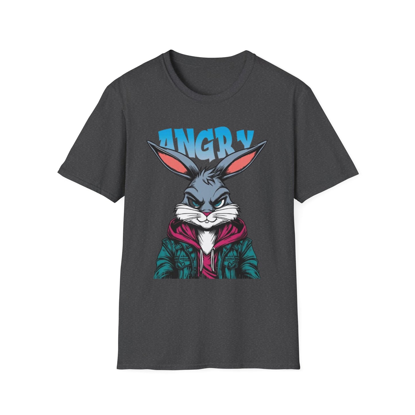 Angry Bunny Softstyle T-Shirt