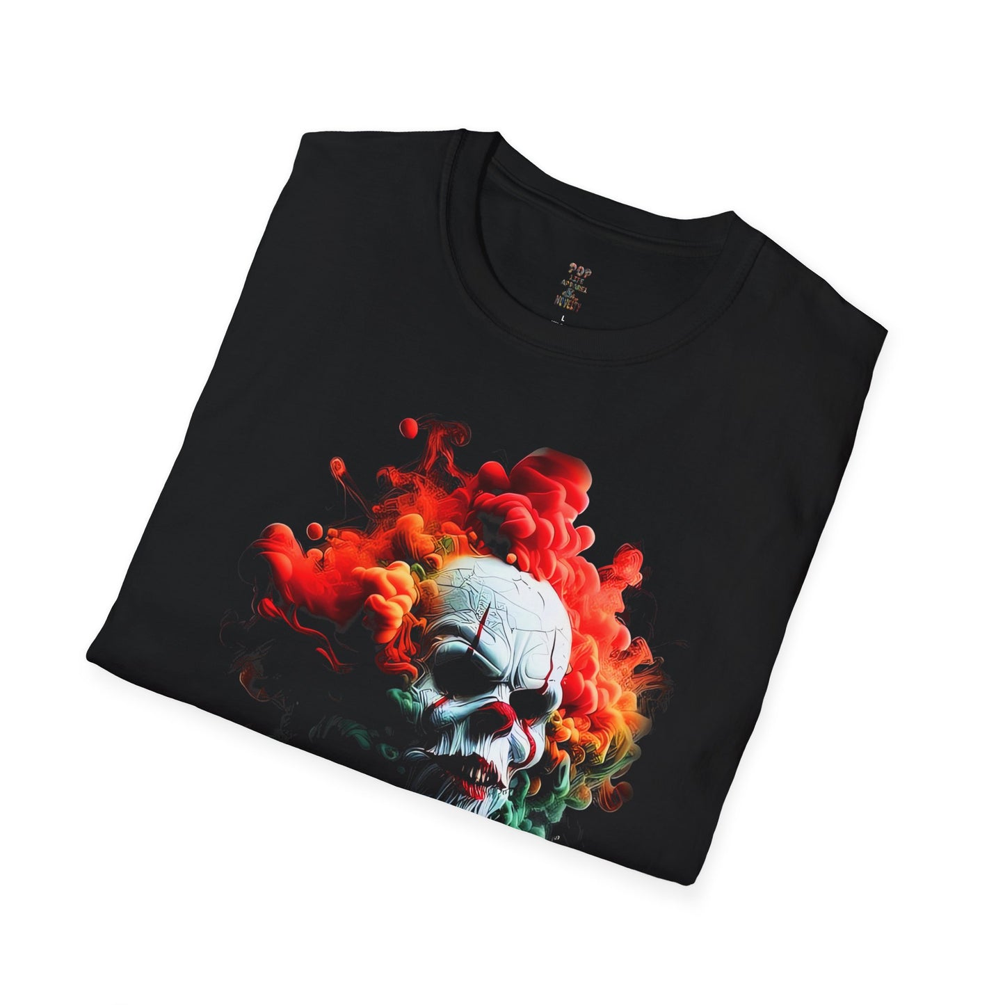 Horror Smoke Pennywise Unisex Softstyle T-Shirt