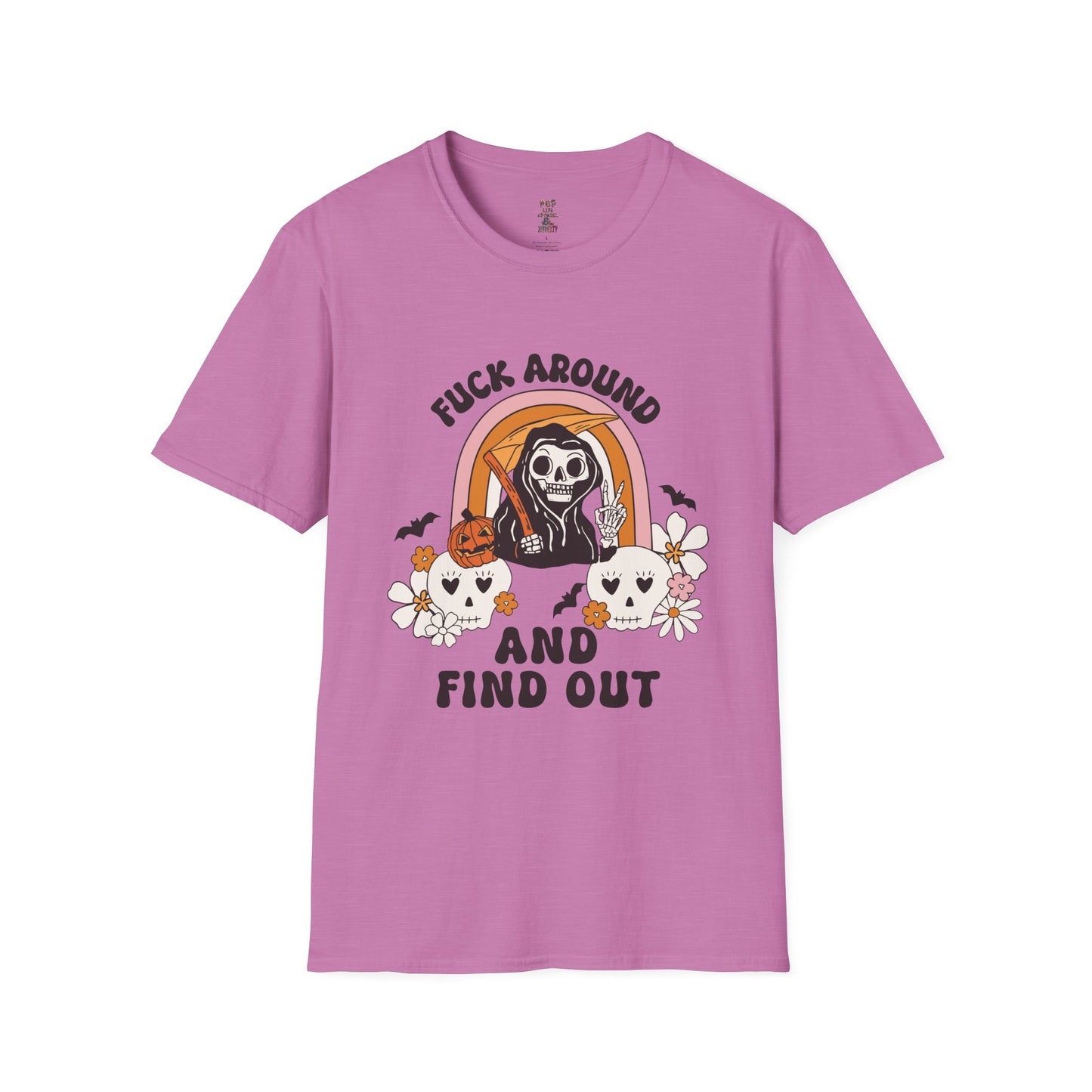 Fuck Around and Find Out Reaper Softstyle T-Shirt