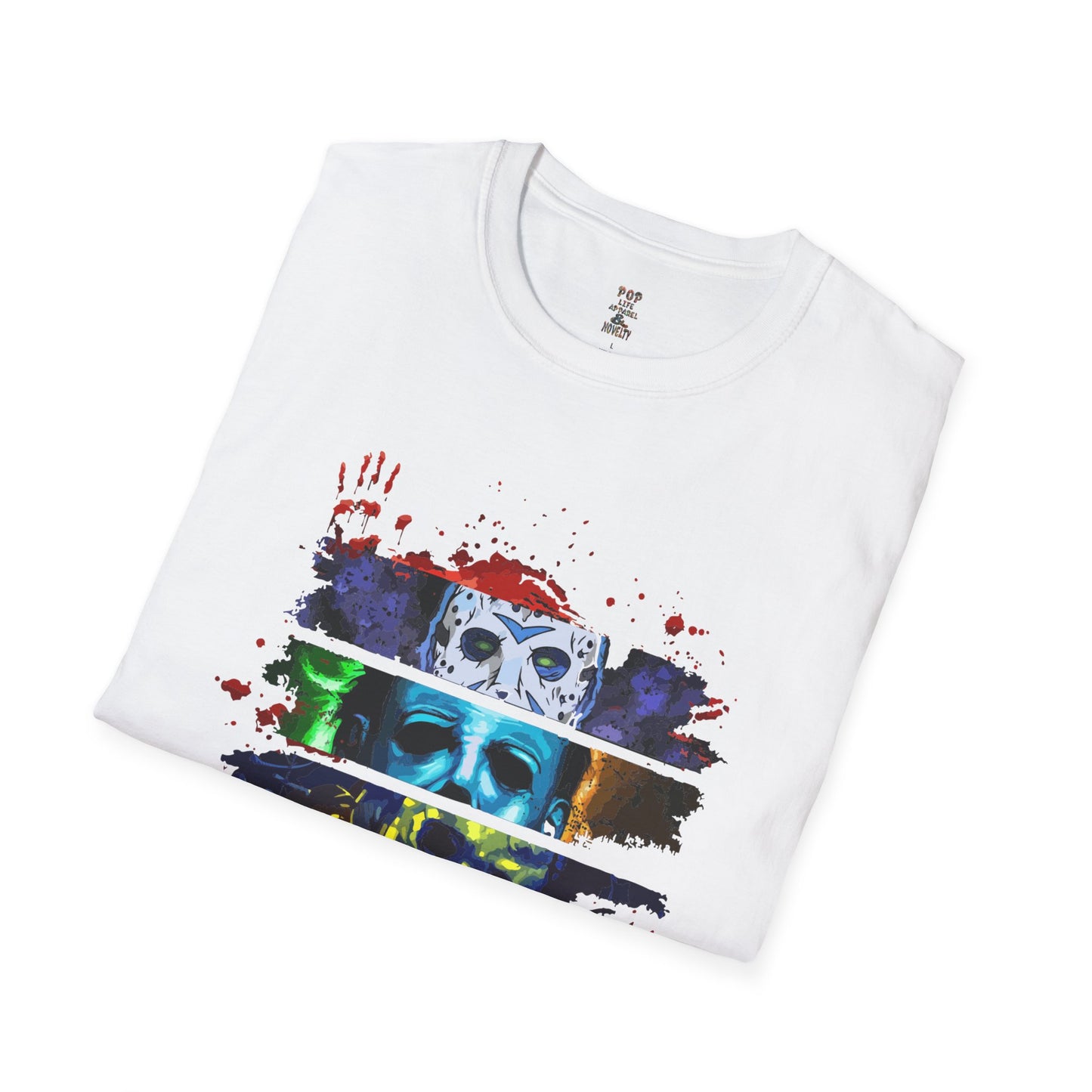 Villian Collage Unisex Softstyle T-Shirt