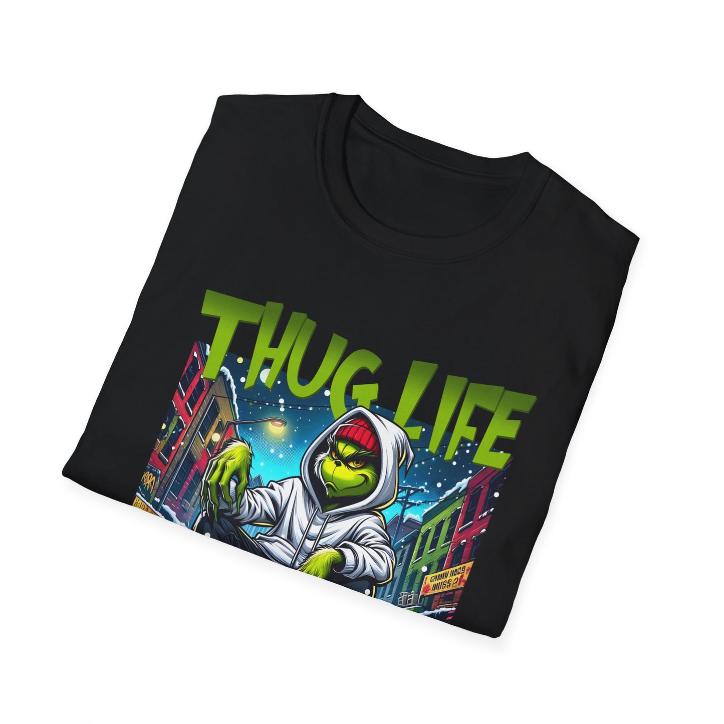 The Grinch Thug Life Softstyle T-Shirt