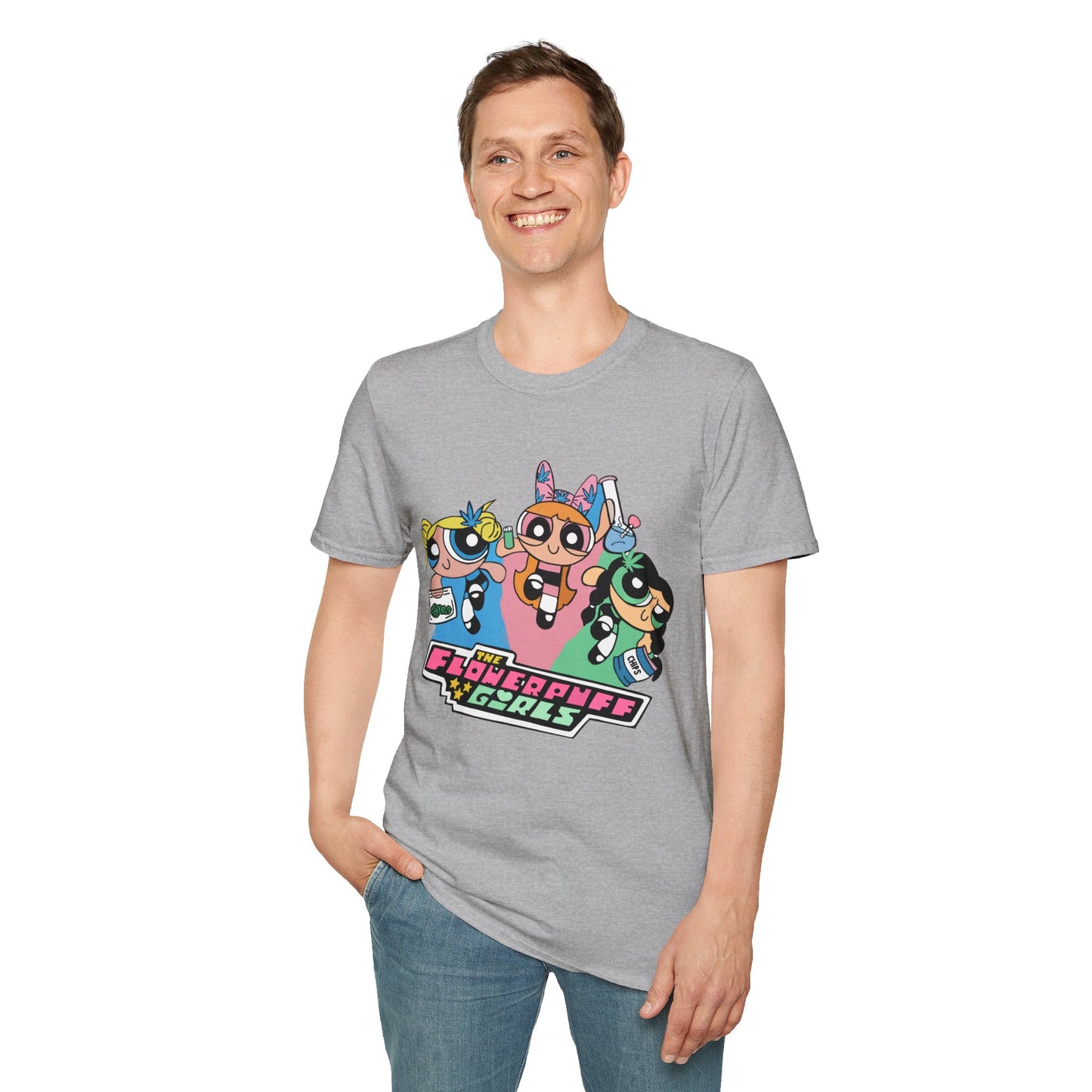 The Flowerpuff Girls Unisex Softstyle T-Shirt