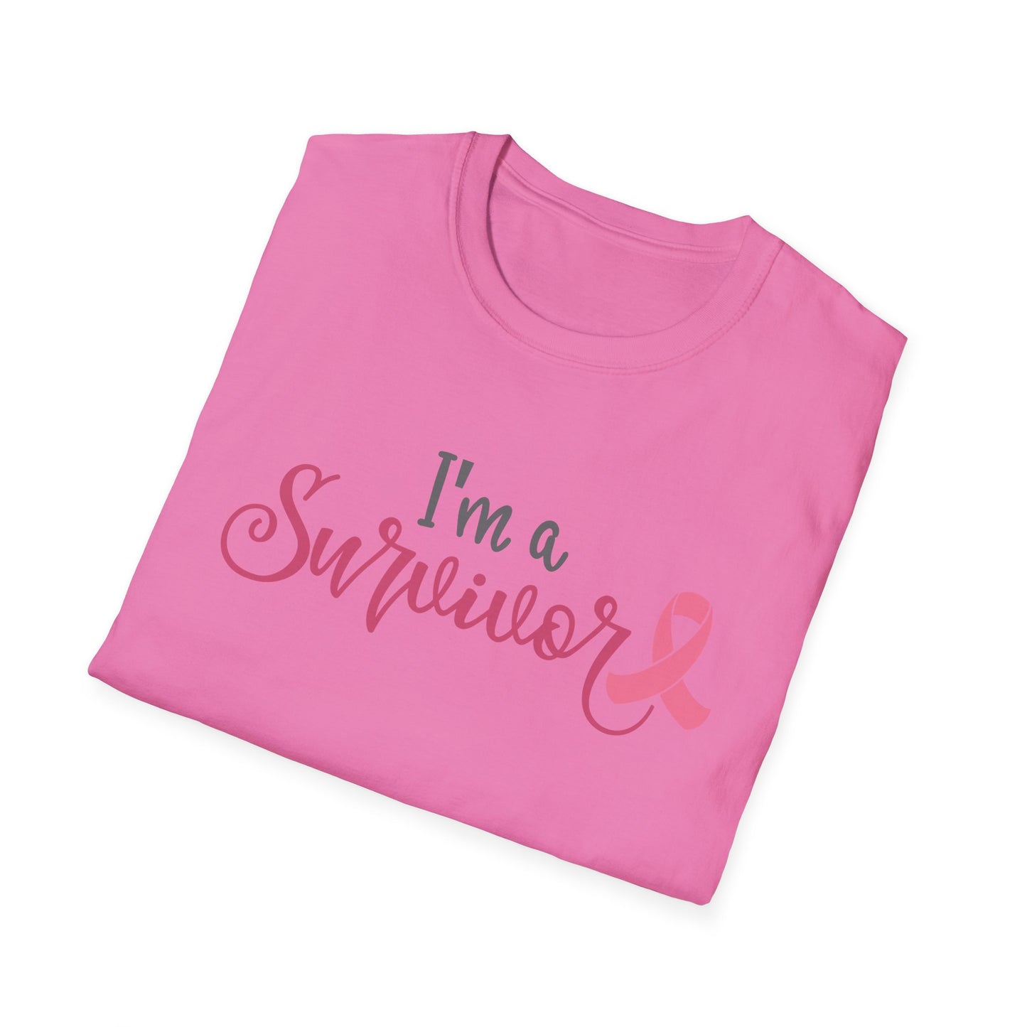 I am a Survivor Ribbon Softstyle T-Shirt