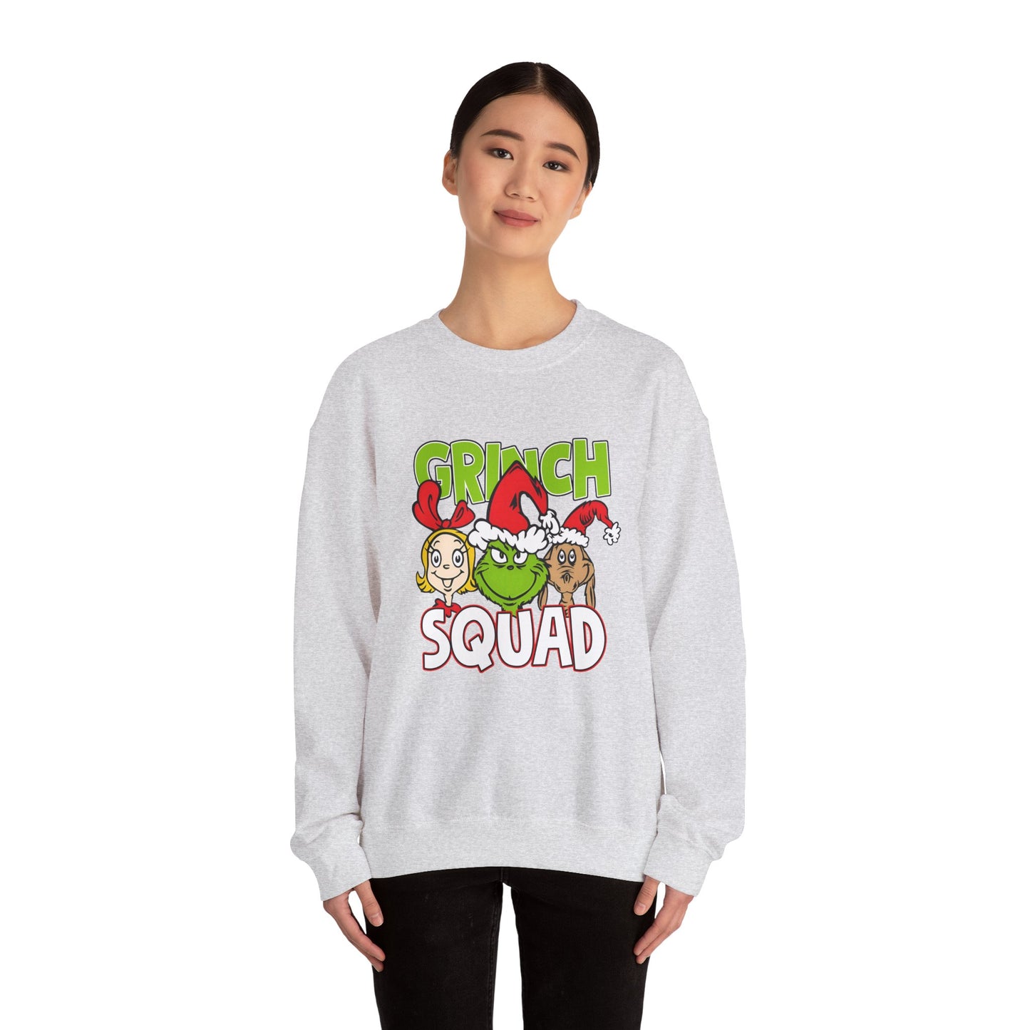 Grinch Squad Unisex Heavy Blend™ Crewneck Sweatshirt