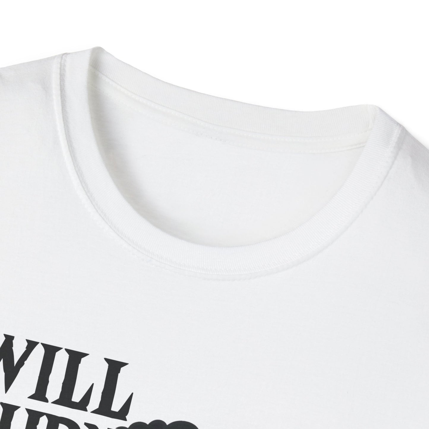 Will Burn Sage and Bridges Black Softstyle T-Shirt