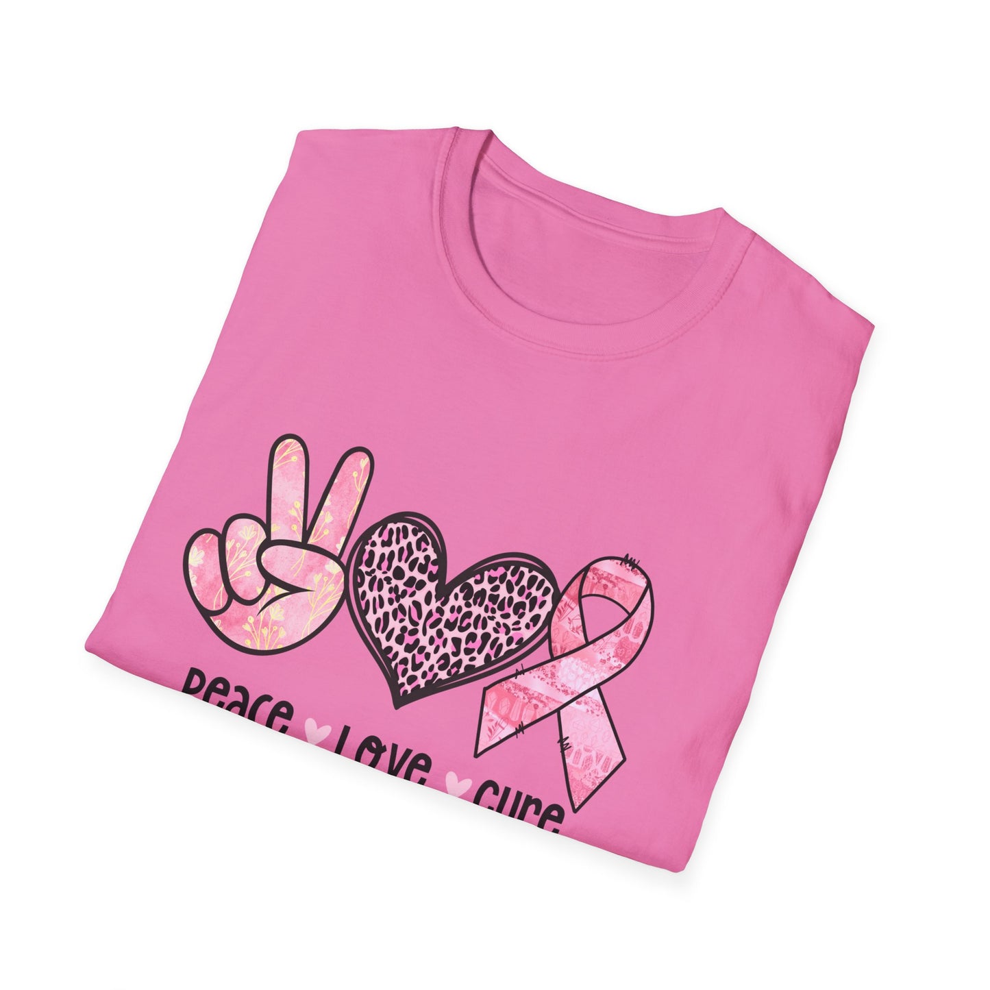 Peace Love and Cure Softstyle T-Shirt