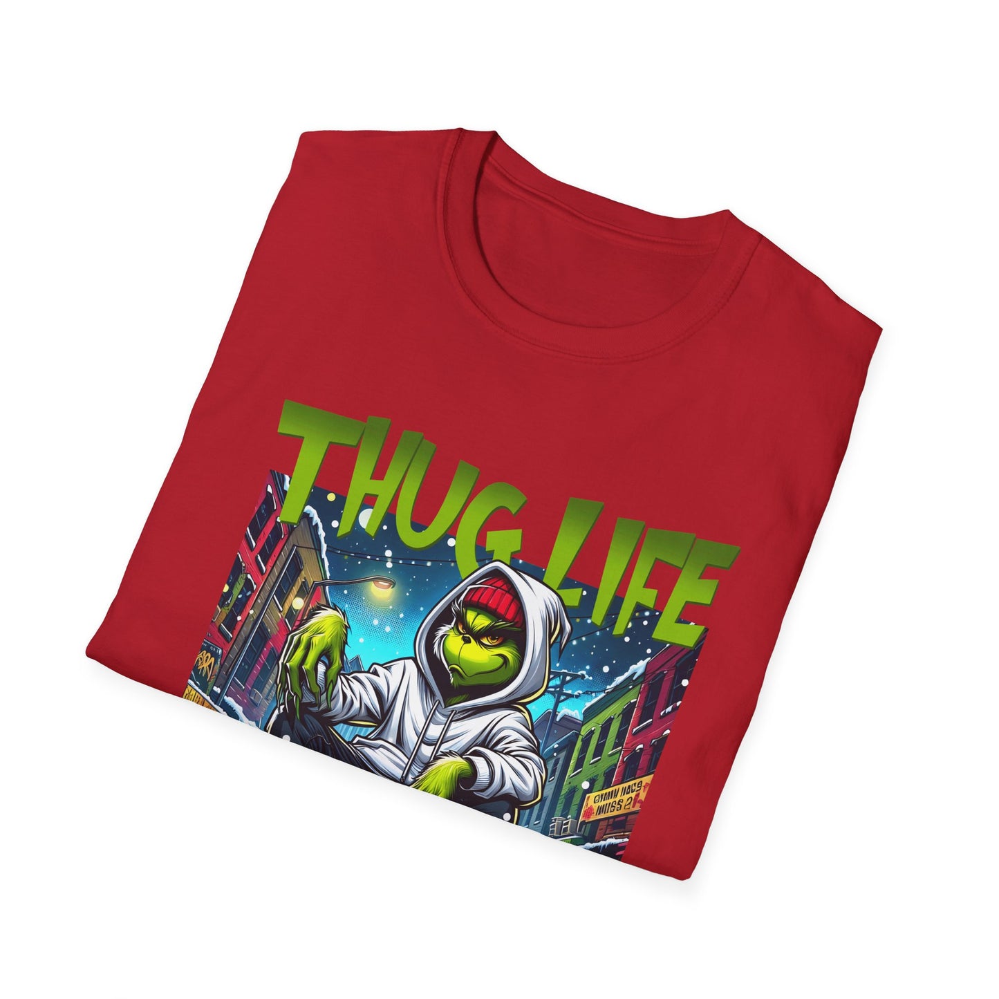 The Grinch Thug Life Softstyle T-Shirt