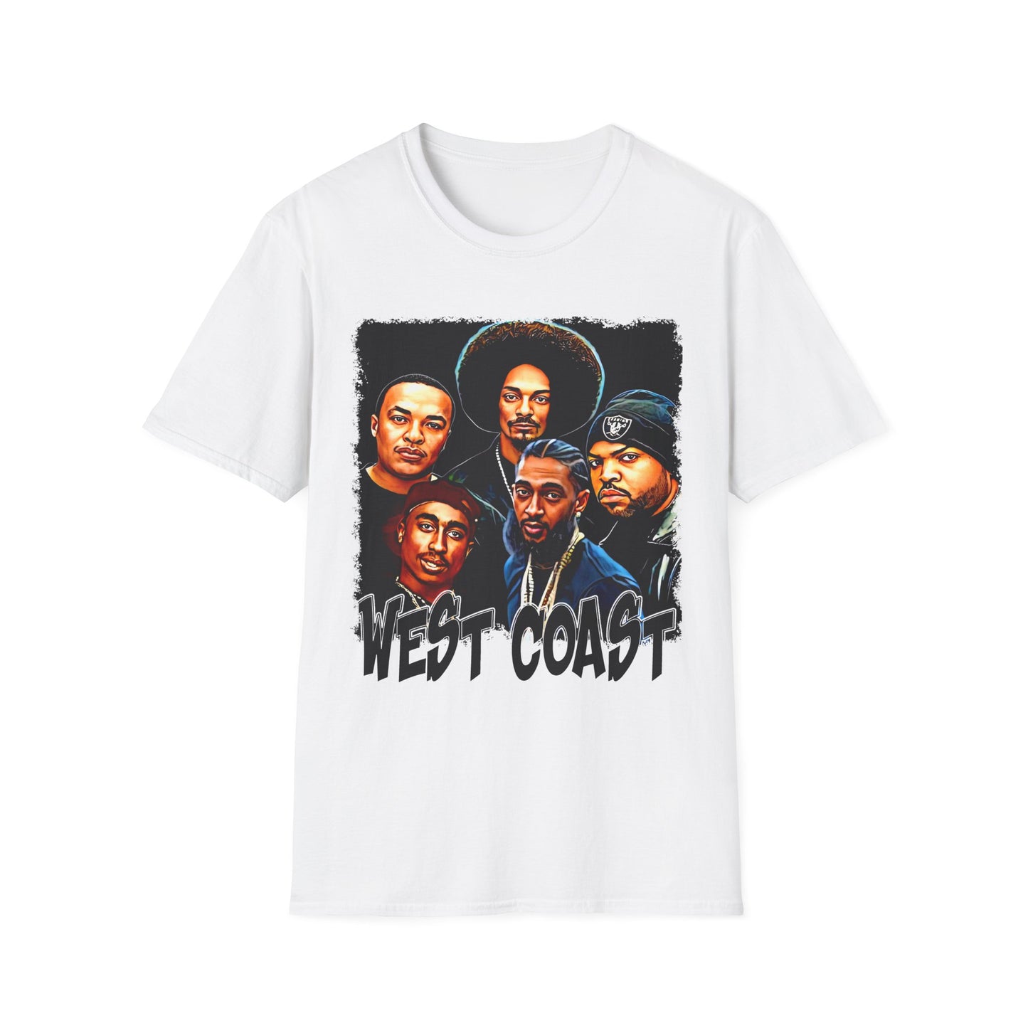 West Coast Rappers Softstyle T-Shirt