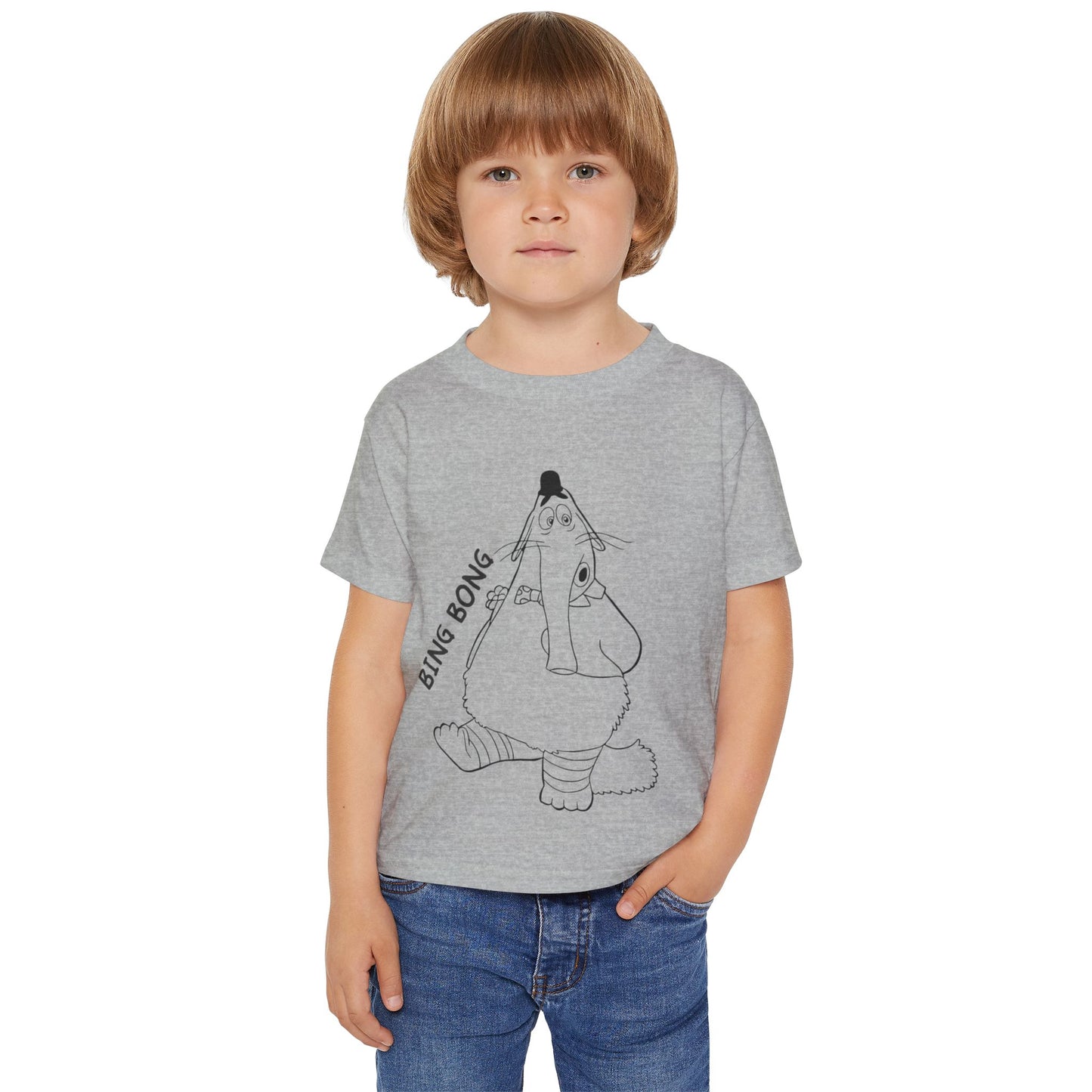 Bing Bong Coloring Shirt Heavy Cotton™ Toddler T-shirt