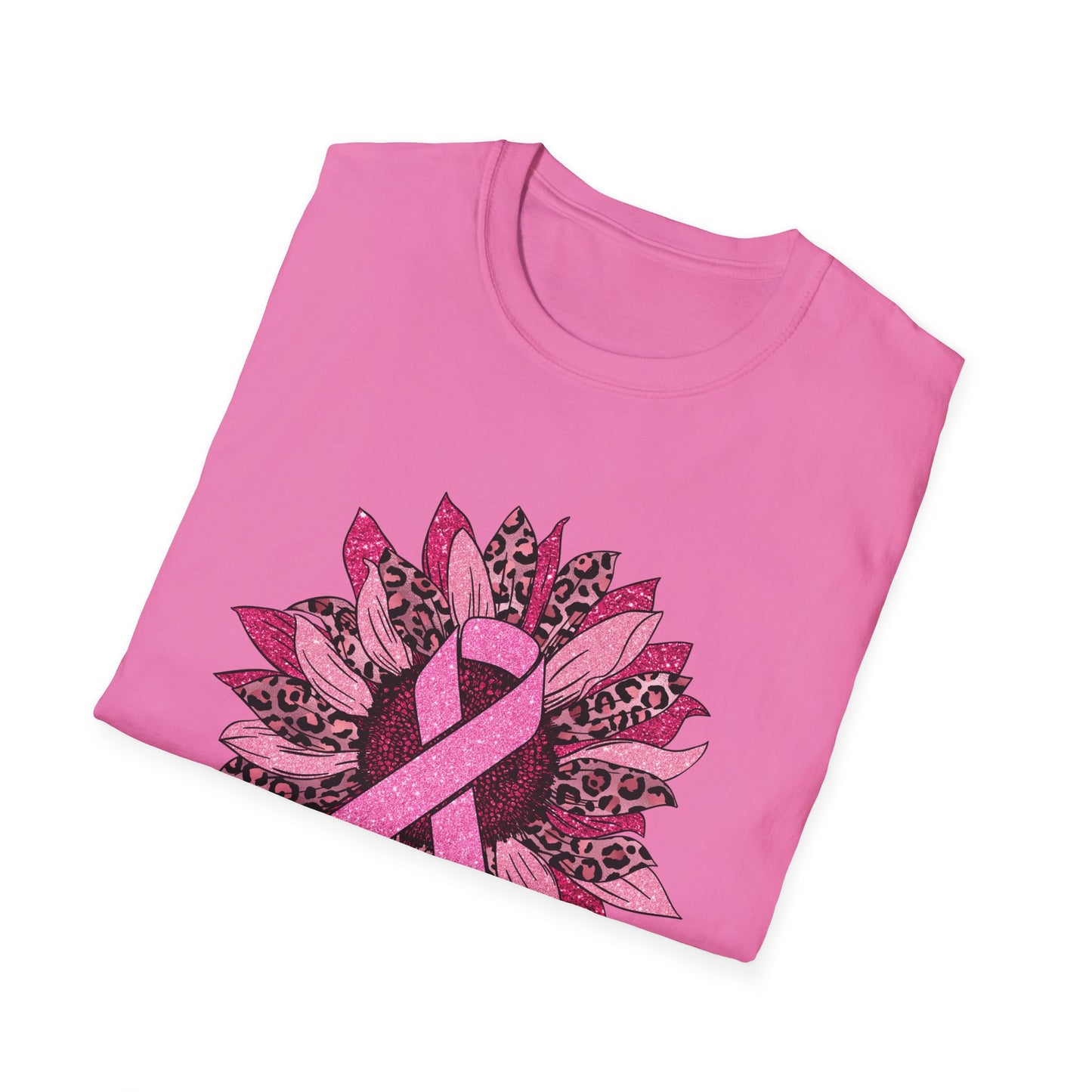 Cancer Sunflower Softstyle T-Shirt