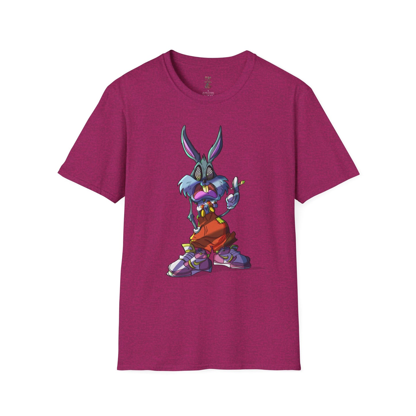 Crazy Bunny Unisex Softstyle T-Shirt