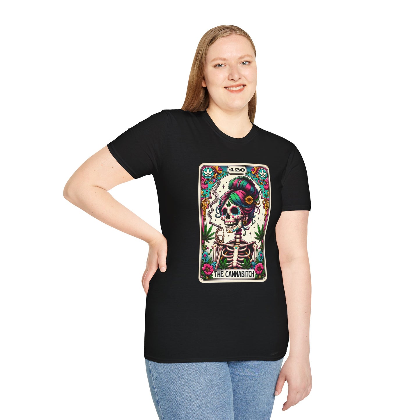 The Canna Bitch Unisex Softstyle T-Shirt