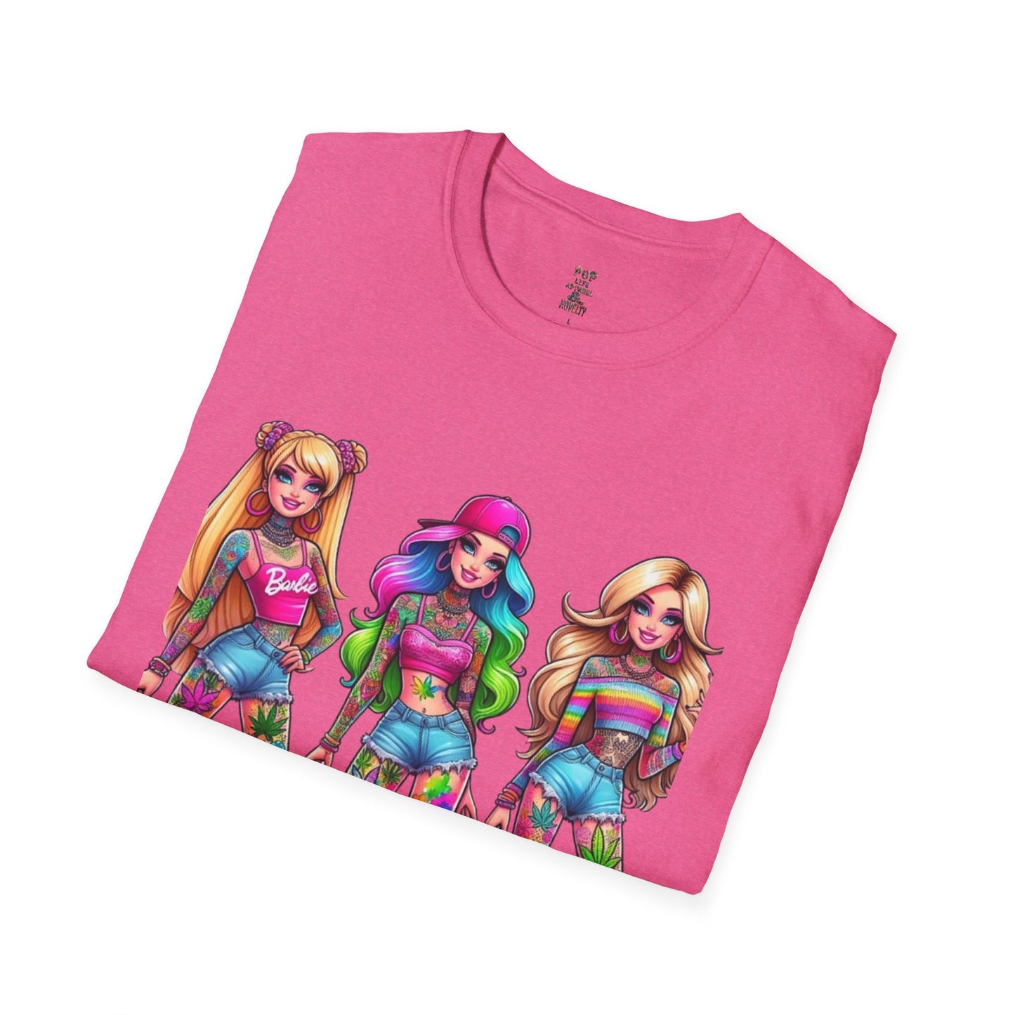 Canna Barb Unisex Softstyle T-Shirt