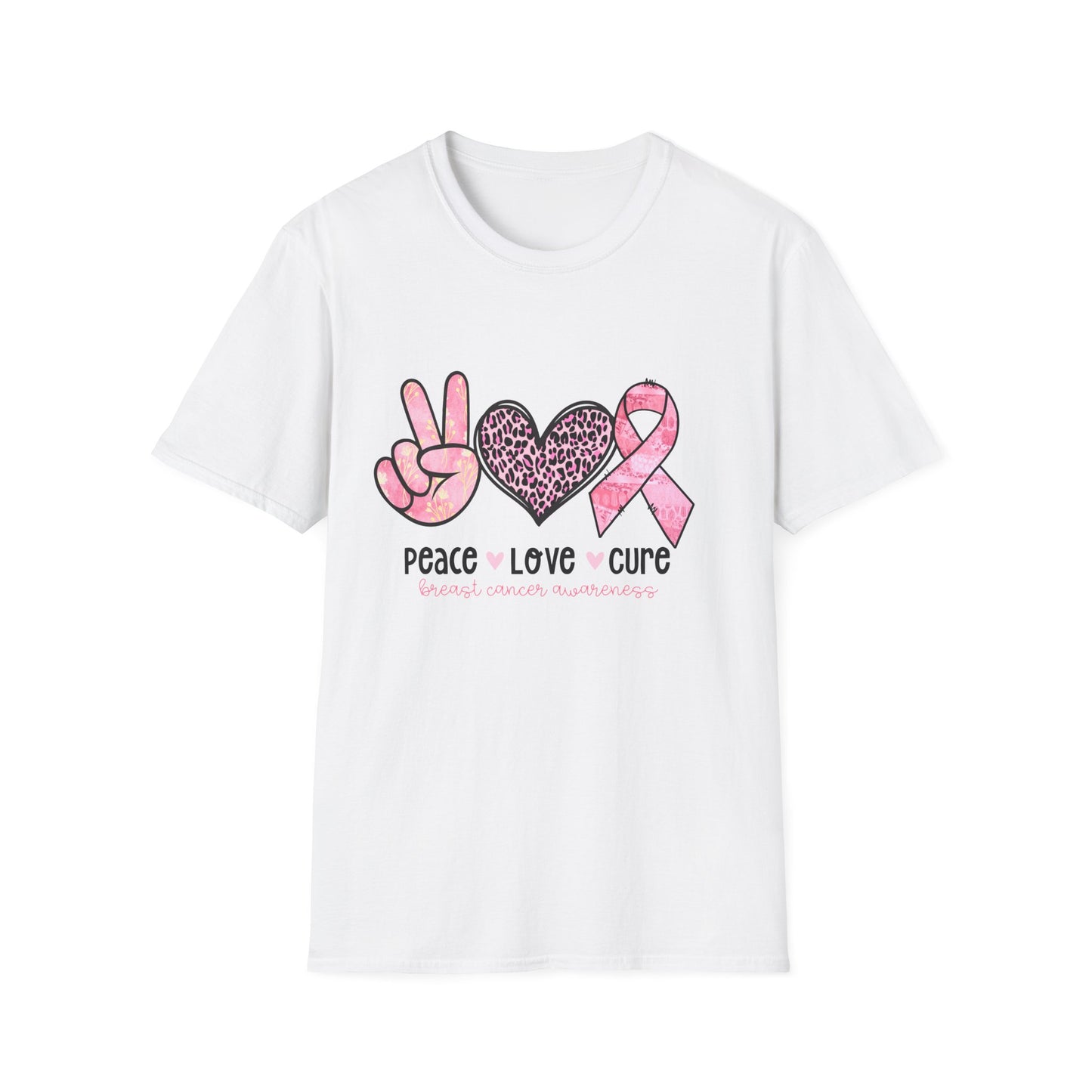 Peace Love and Cure Softstyle T-Shirt