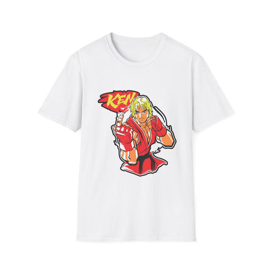 Street Fighter Ken Softstyle T-Shirt