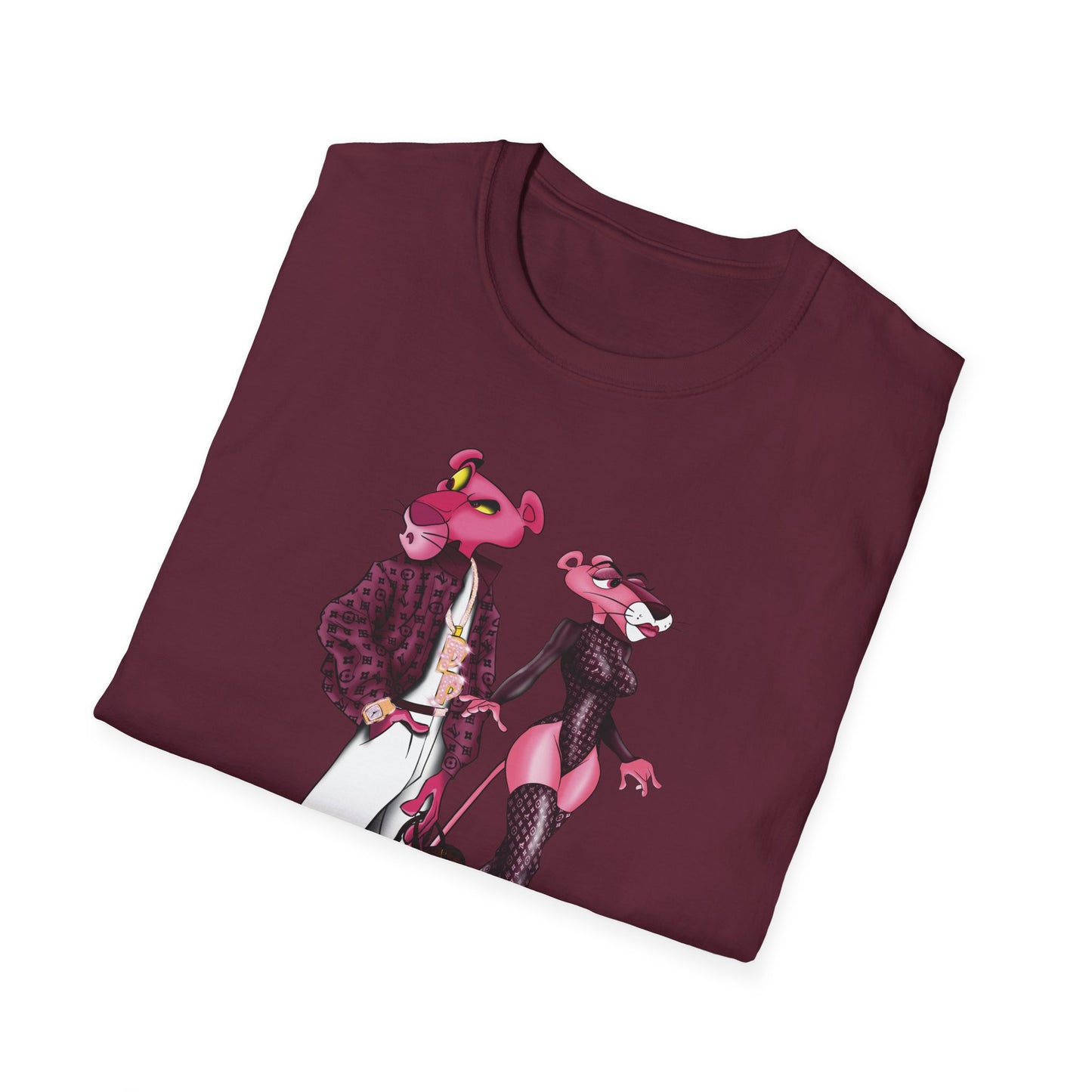 Pinky and His Chick Unisex Softstyle T-Shirt