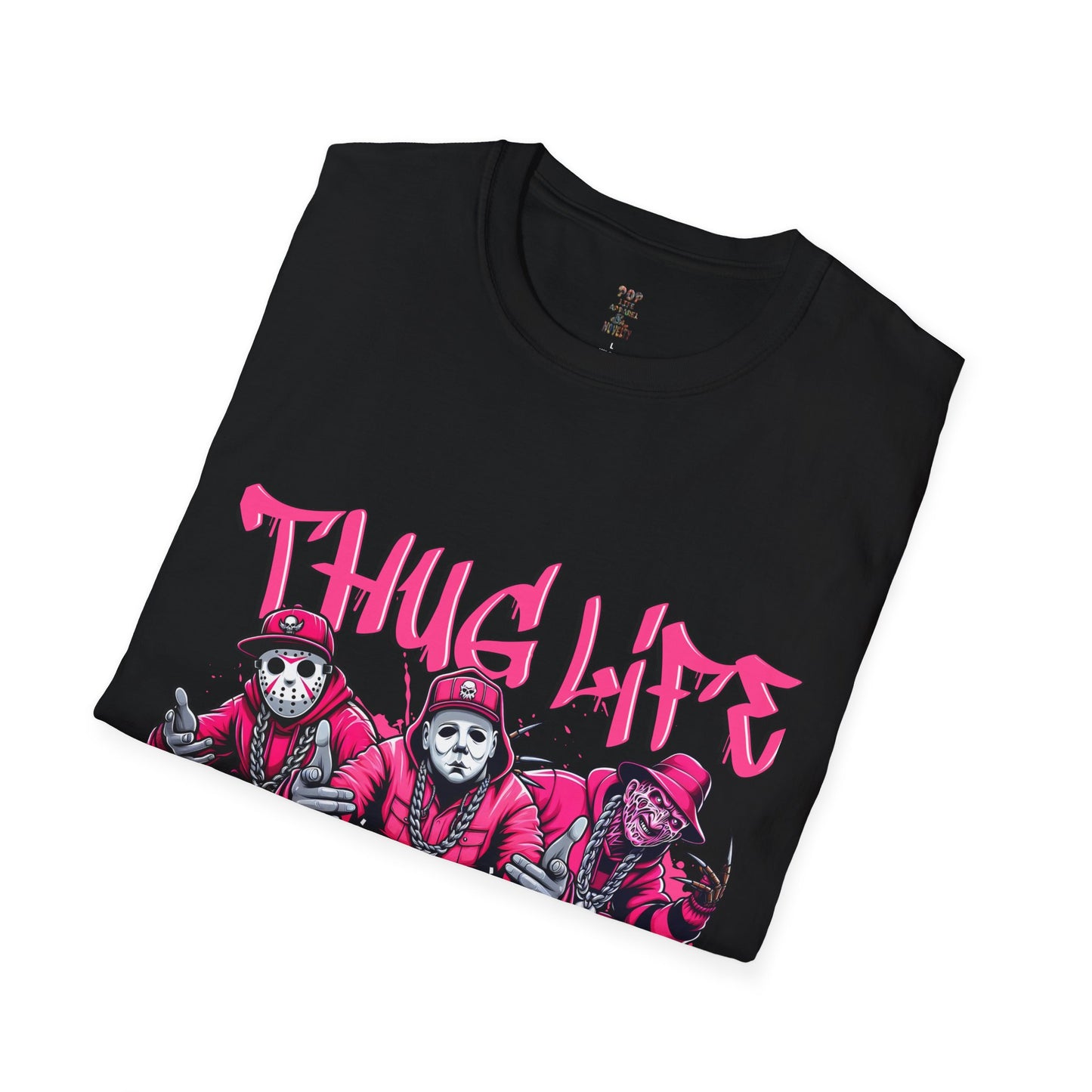 Pink Thug Life Unisex Softstyle T-Shirt