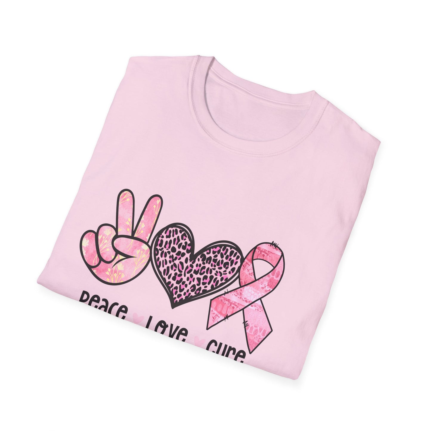 Peace Love and Cure Softstyle T-Shirt