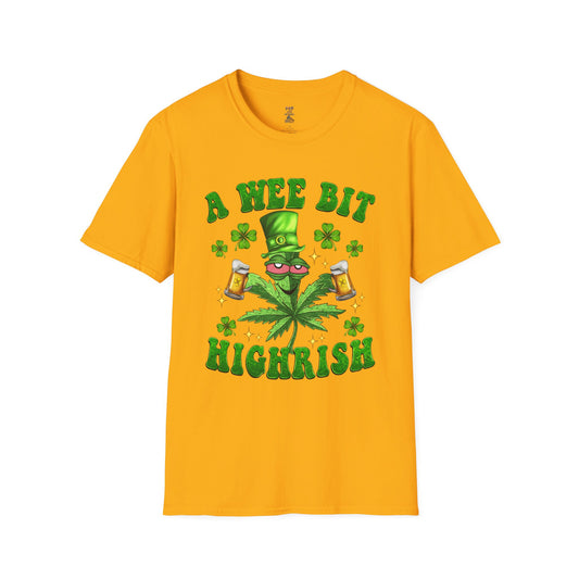 A Wee Bit Highrish Unisex Softstyle T-Shirt