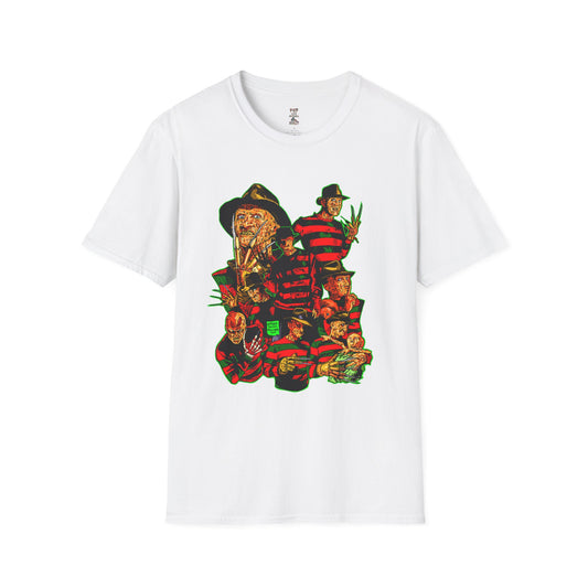 Freddie Collage Unisex Softstyle T-Shirt