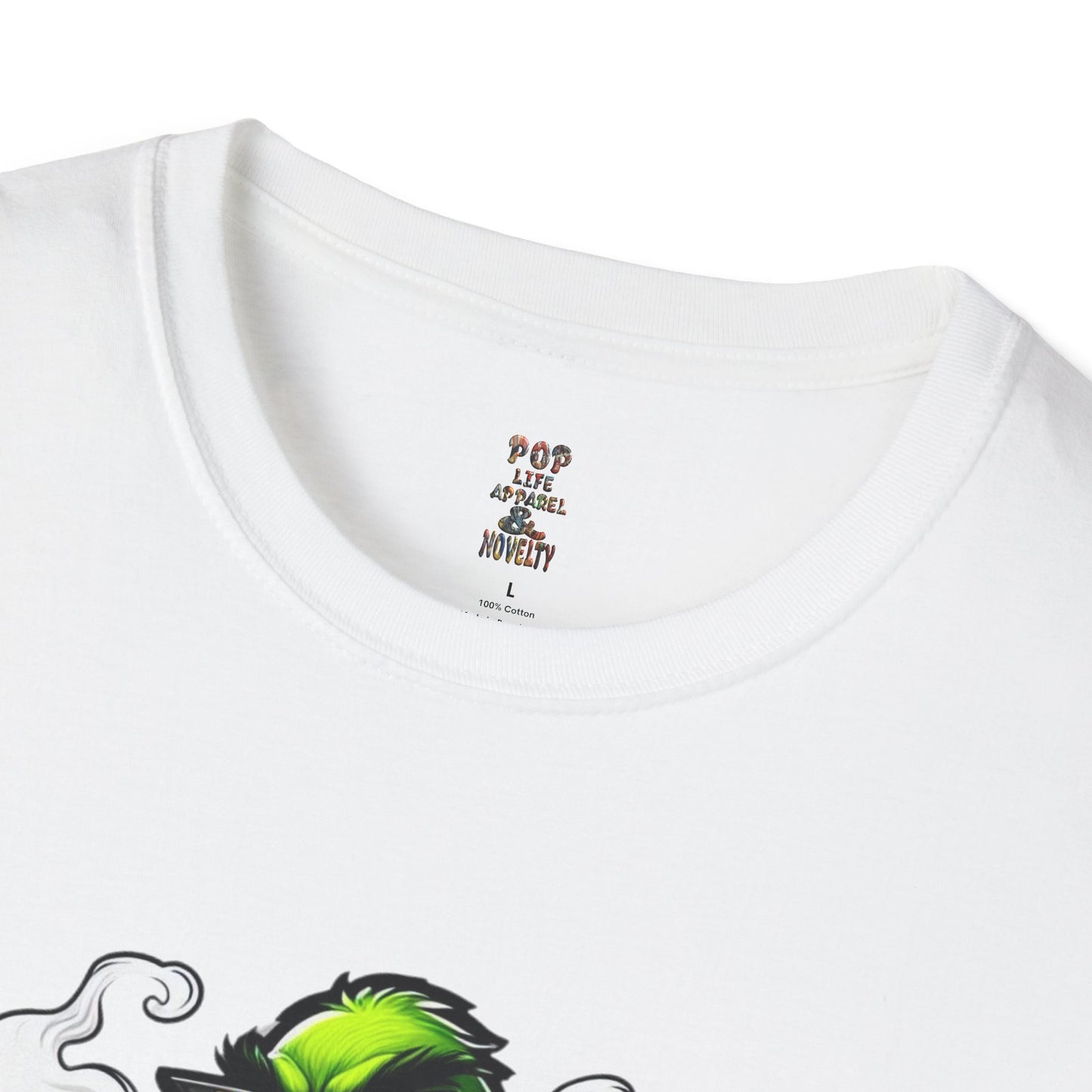 Smokers Grinch Softstyle T-Shirt