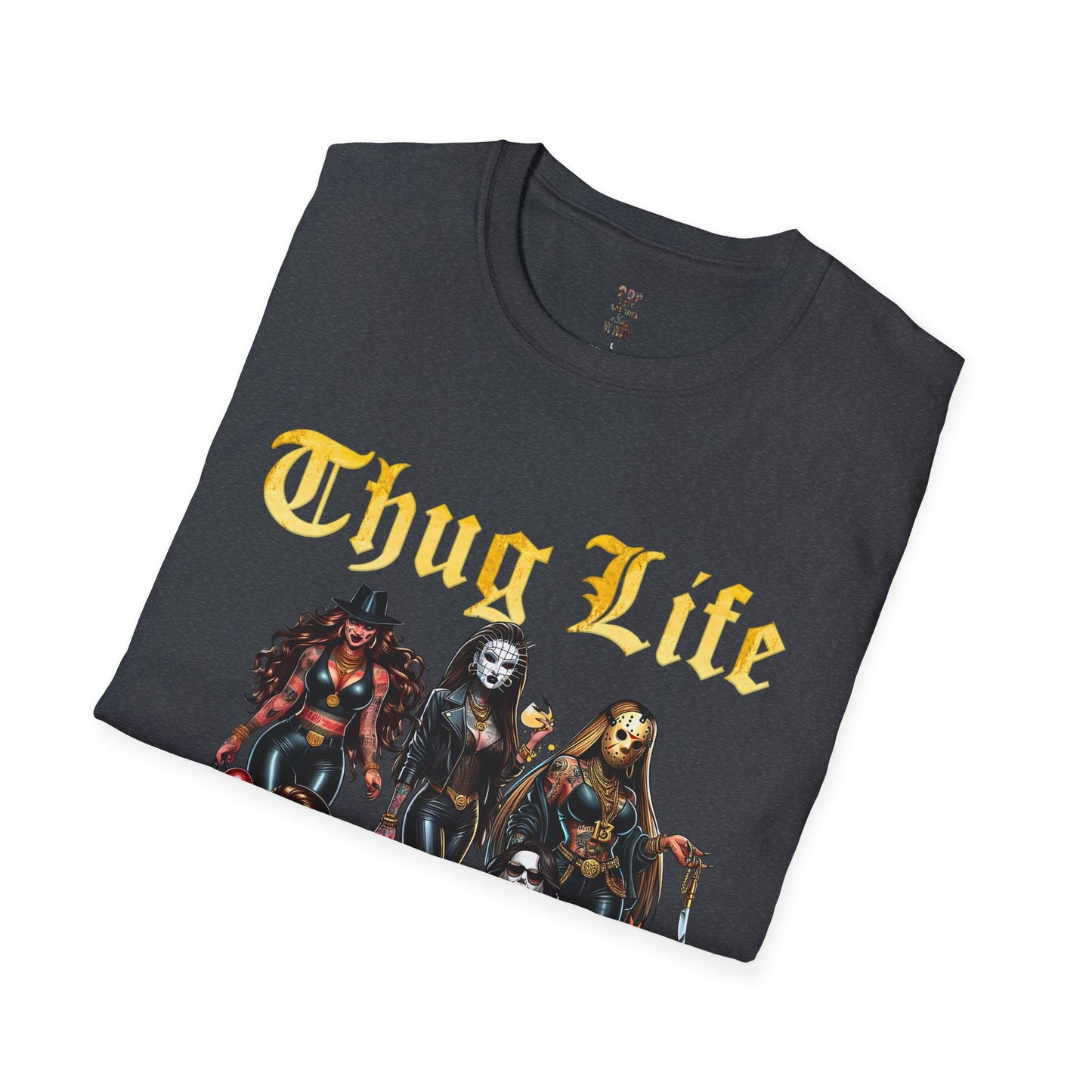 Blinged Out Thug Life Unisex Softstyle T-Shirt