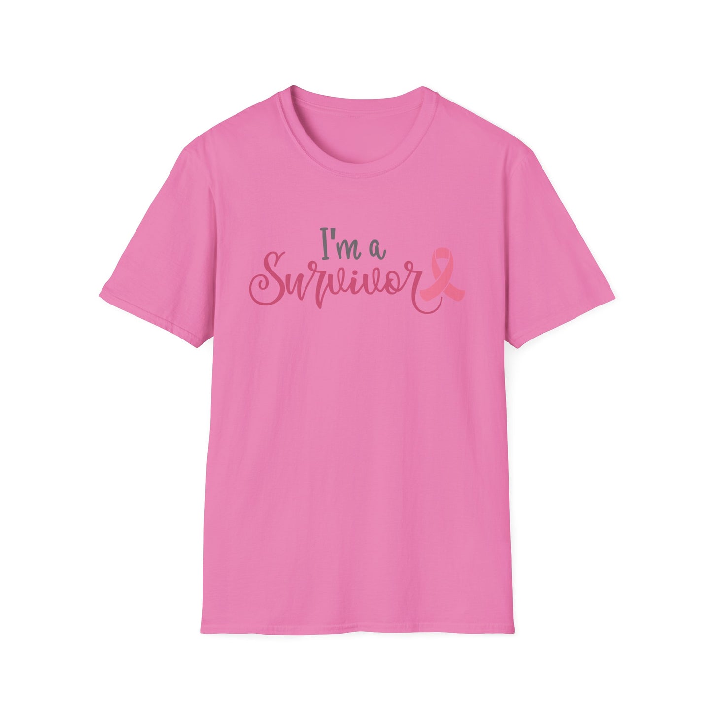 I am a Survivor Ribbon Softstyle T-Shirt