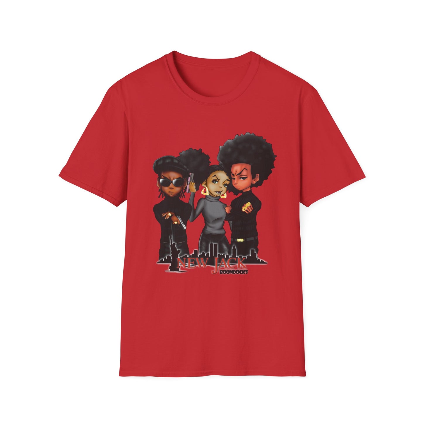 New Jack Boondocks Unisex Softstyle T-Shirt