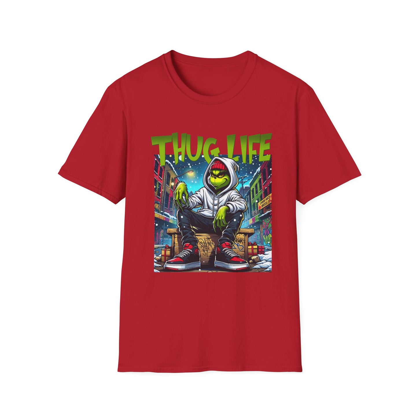 The Grinch Thug Life Softstyle T-Shirt