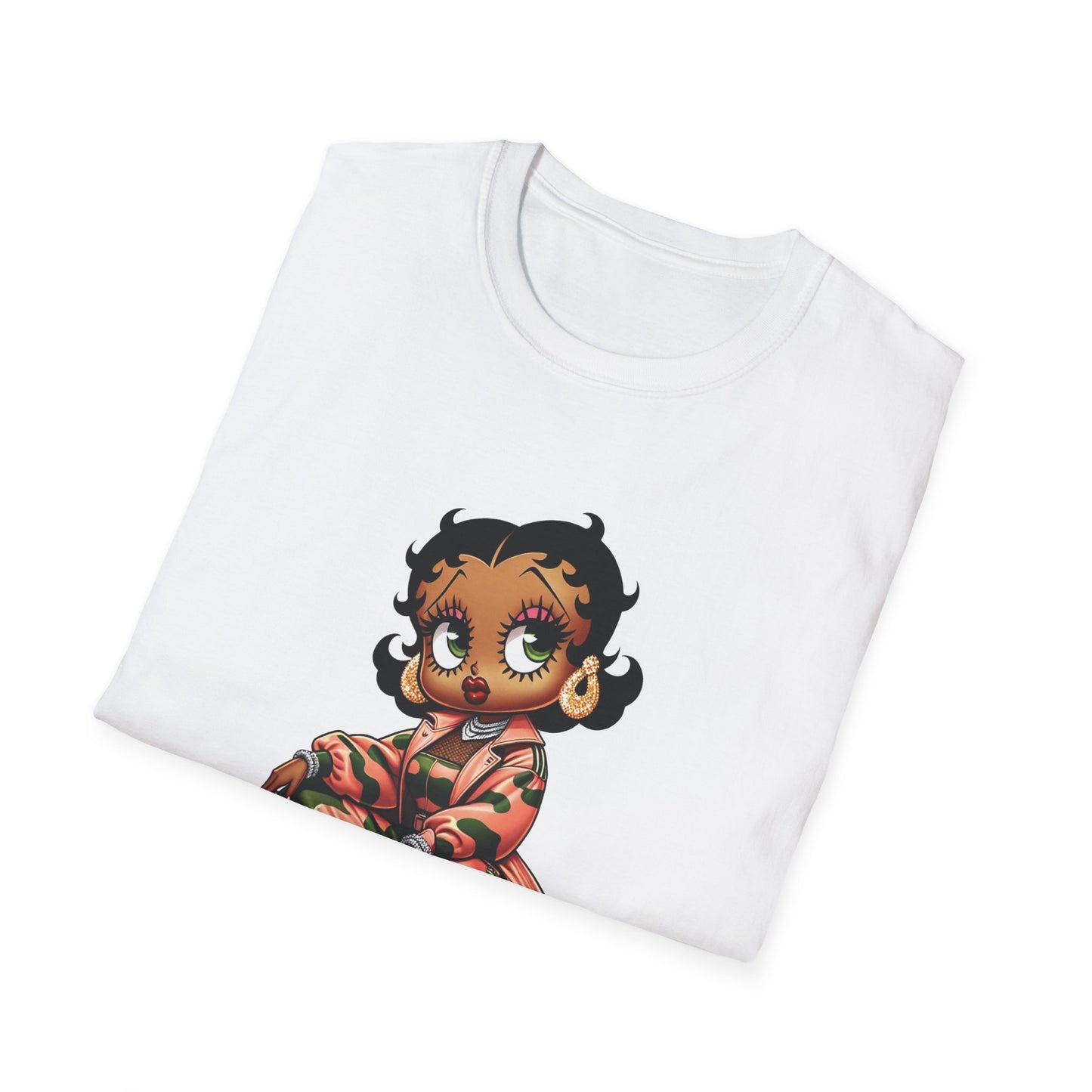 Camo Bougie Betty T-Shirt