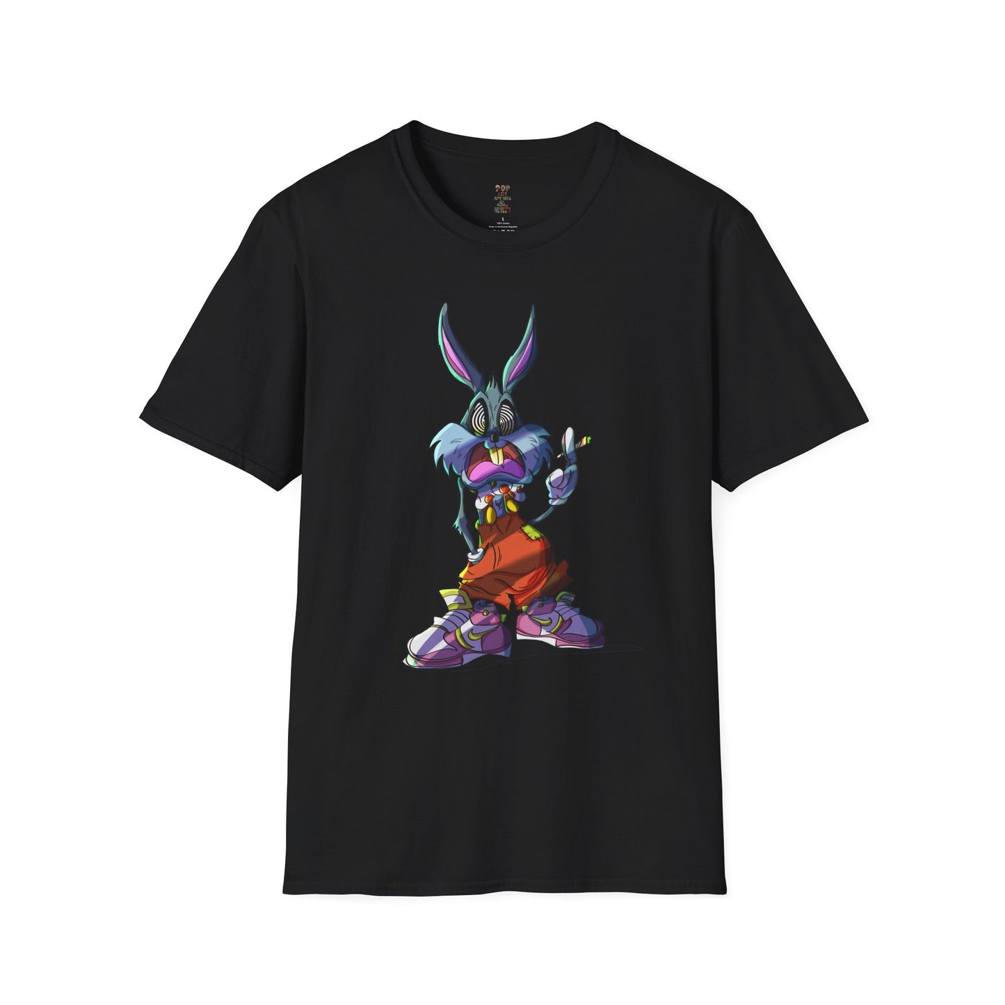 Crazy Bunny Unisex Softstyle T-Shirt