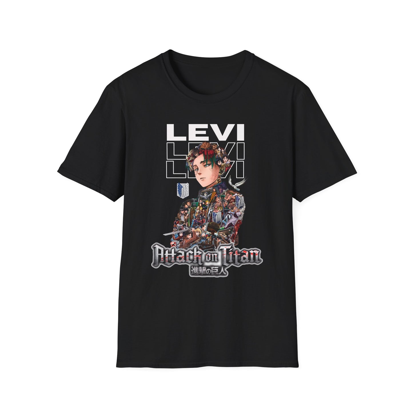 Levi Attack on Titan Softstyle T-Shirt