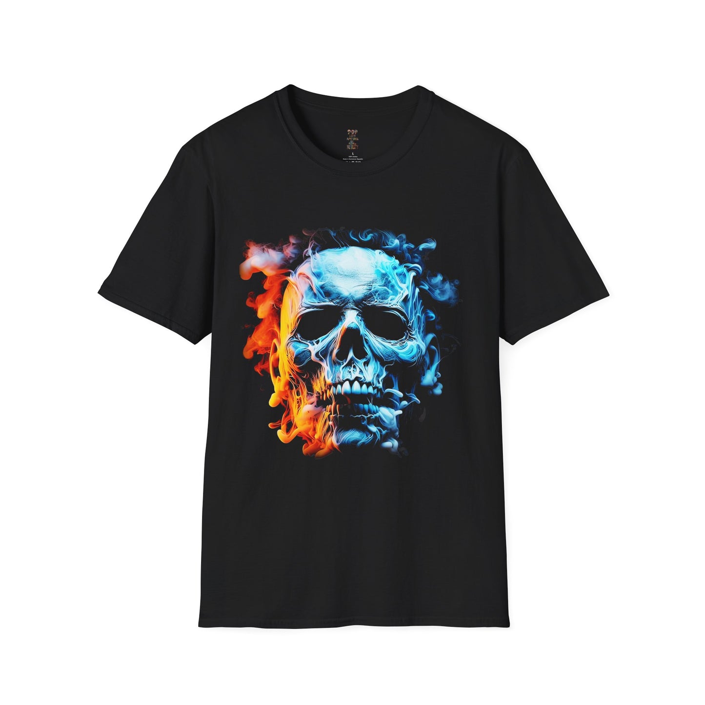 Horror Skeleton Unisex Softstyle T-Shirt