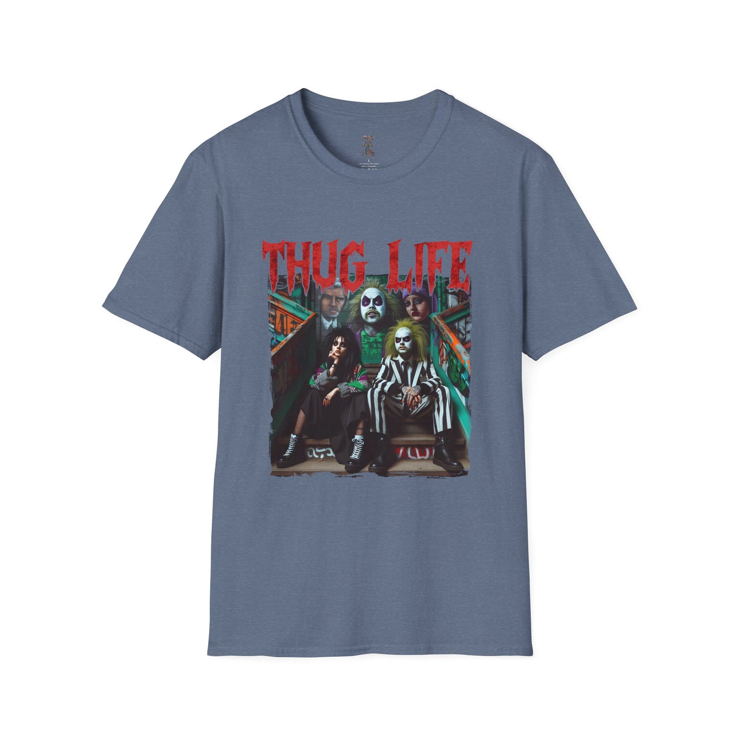 Beetlejuice Thug Life Unisex Softstyle T-Shirt